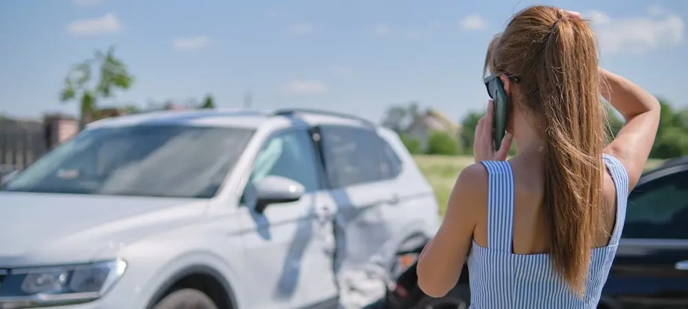 Después de un accidente automovilístico